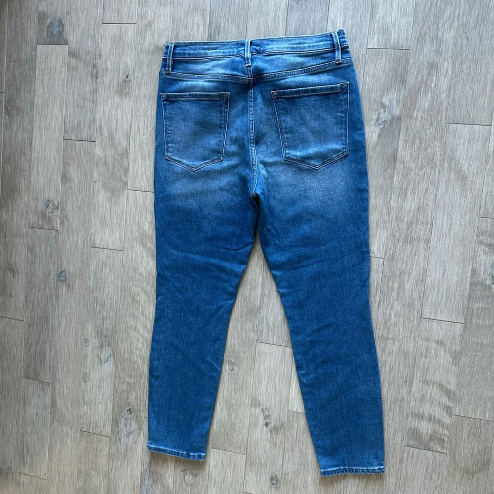 High-Rise Light Blue Skinny Jeans - Women - Picture 6 of 13
